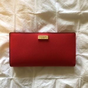 Coral Kate Spade Wallet